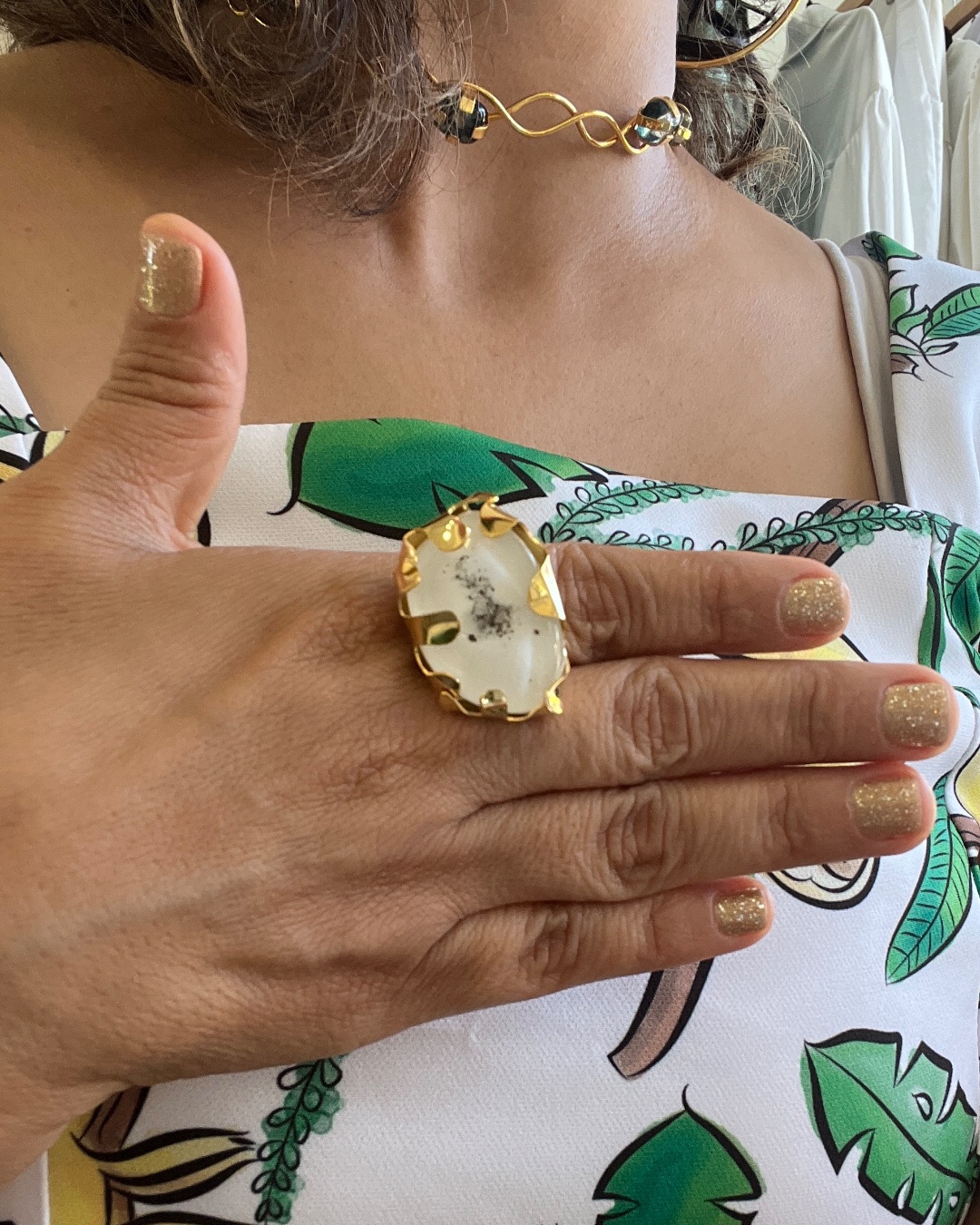 Anillo semilla — Beig