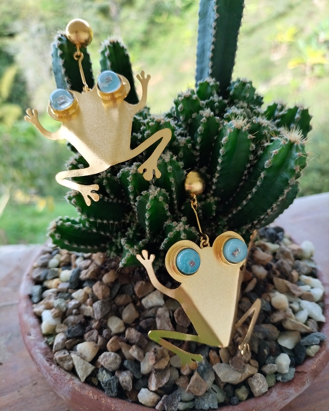 Aretes Ranitas
