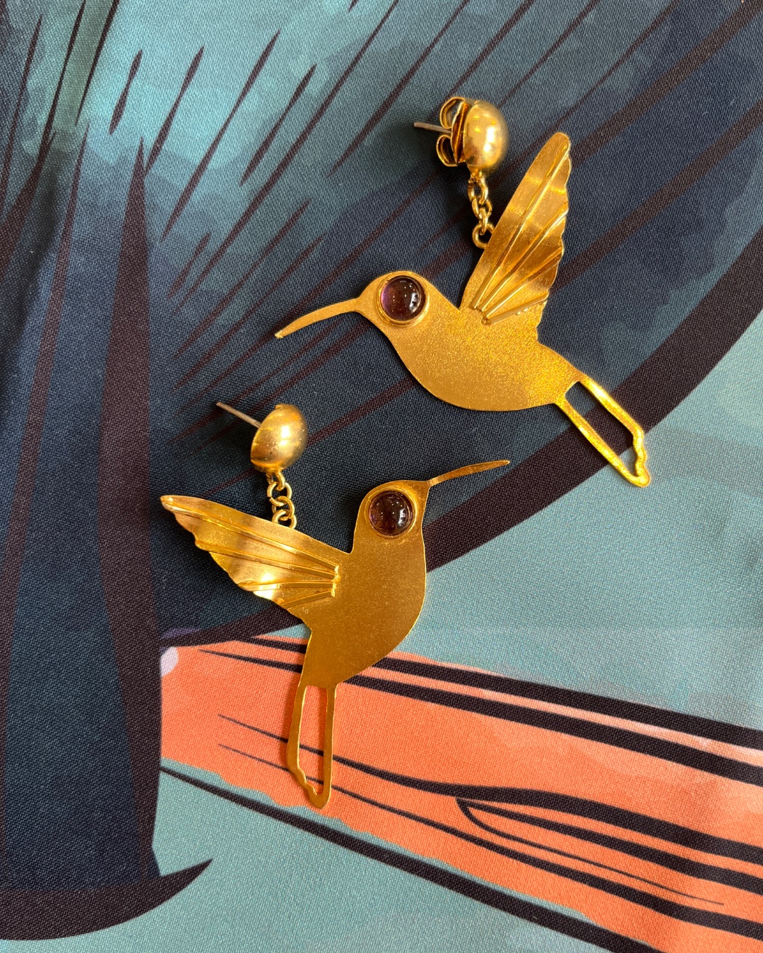 Aretes colibri